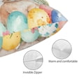 thumbnail image 3 of Fotbe Happy Easter Funda de Almohada Decorativa Estilo Occidental, Lujo en Algodón, Fundas para Almohadas King, Cojín Estampado para Decoración del Hogar-14"x20", 3 of 6