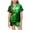 A25-Green, variant on XZNPDUCQ Toddler Girls Outfit Short Sleeve T Shirt and Stretch Shorts 6 12 18 24 Months 2 3T Summer Clothes Casual Elastic Shorts 2Pcs Summer 2Pcs T Shorts Set Dailywear Black，4-5 Years