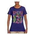 thumbnail image 3 of Colorful Beagle | Dogs Love You | Dean Russo Art Animal Lover Womens T-Shirt, Purple, Medium, 3 of 6