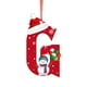 thumbnail image 1 of Adornos navideños, adornos navideños, regalos navideños, árbol de Navidad acrílico 2D, colgante de 26 letras, regalo decorativo, colgantes para fiestas navideñas familiares, objetos colgantes, 1 of 6
