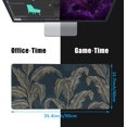 thumbnail image 5 of Mouse Pad,Abstract Golden Art Line Style Desk Mat for Desktop,Desk Pad with Non-Slip Base and Stitched Edge,Extended Mousepad for Office and Home 35.4X15.7 Inch, 5 of 7