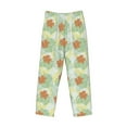 thumbnail image 4 of Xecao Tropical Flowers Men's Straight Lounge Pajama Pants: The Ultimate in Comfortable Sleepwear, 4 of 9