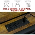 thumbnail image 4 of GAZHOME Twin Size Platform Bed Frame with Charging Station, 4 Storage Drawers and Headboard, No Box Spring Required, 4 of 6
