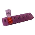thumbnail image 2 of Apex 7-Day Ultra Bubble-Lok Pill Organizer (XL, Translucent Pink), 2 of 2