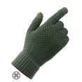 thumbnail image 3 of Luxtrada Mens Thermal Winter TouchScreen Gloves Full Finger Gloves Warm Winter Gloves, 3 of 11