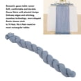 thumbnail image 4 of Pyhodi Boho Table Runner, Soft 10ft Romantic Gauze Table Runner, for Wedding Birthday Party, Everyday Polyester Table Runner, Machine Washable & Easy Care, 4 of 7