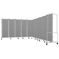 thumbnail image 3 of NPS Room Divider 6' Height 11 Sections Grey Panels and Grey Frame, 3 of 3