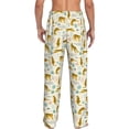 thumbnail image 3 of Xecao Leopard Print Men's Straight Lounge Pajama Pants: The Ultimate in Comfortable Sleepwear, 3 of 9