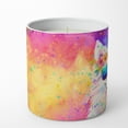 thumbnail image 3 of Samoyed Hippie Dawg Decorative Soy Candle 3.25 in x 3.75 in, 3 of 5