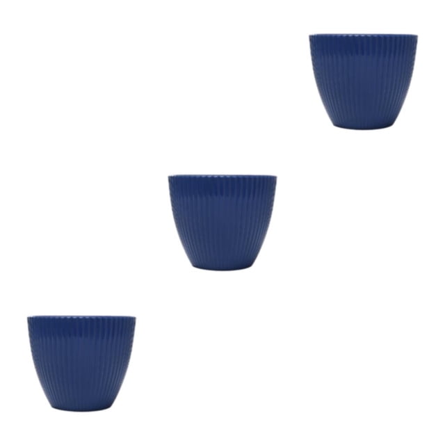 Injueey Macetas que mejoran la belleza de los jardines Accesorios de bonsái ecológicos Hogar Jardín Azul profundo 11 CM Type1 NO1