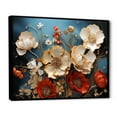 thumbnail image 2 of Designart "Dreaming Of Remembrance Poppies I" Flower Field Floater Framed Canvas Art Print, 2 of 5