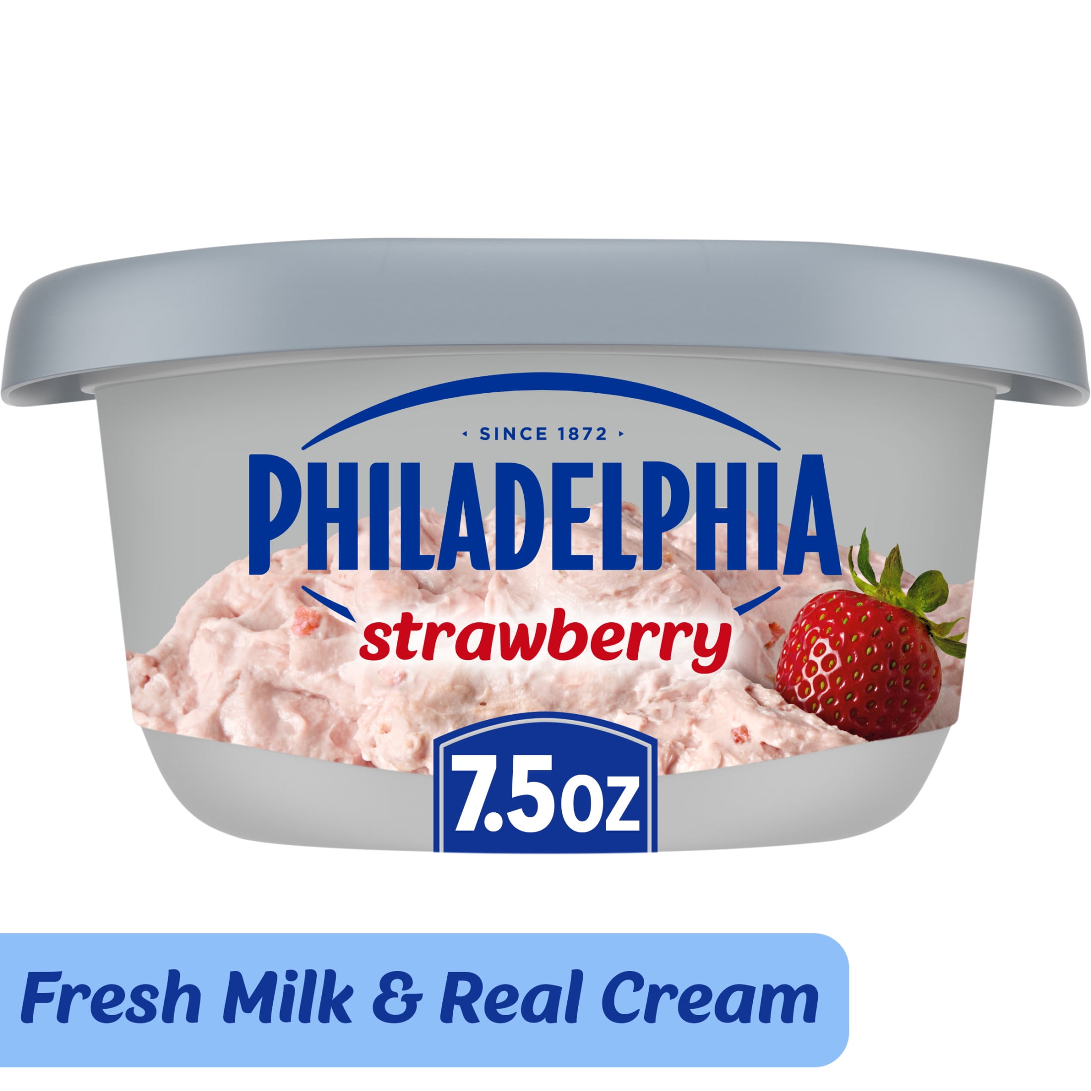 Philadelphia Strawberry Cream Cheese Spread, 7.5 oz Tub-Pack Of 6