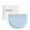 Light Blue, variant on Silicone Retainer Case, 3x3.7 inch Portable Braces Case, Orthodontic Dental Retainer Box, Mouth Guard Storage Container for Denture, Aligner, with 15" Lanyard, Durable Container Holder for Retainer