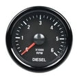 thumbnail image 4 of Mosiee 52Mm Diesel Engine Electrical Gauges: 0-6000 Rpm Dashboard Readout, 4 of 7