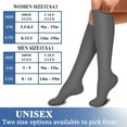 thumbnail image 4 of 3 Pairs Compression Socks for Women & Men Circulation 15-20 mmHg is Best Support for Athletic Running Cycling, 4 of 6