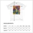 thumbnail image 5 of Tee Hunt Dean Russo Colorful Lion Head T-Shirt Wild Life King Roar Men's Tee, White, 4X-Large, 5 of 5