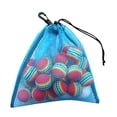thumbnail image 3 of 2 Piezas De Malla De Malla Bolsa De Golf Pelota De Tenis Titular De Equipo De Buceo Carretes De Almacenamiento Sunnimix Bolso de pelota de golf de malla de malla, 3 of 8