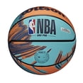 thumbnail image 2 of WILSON NBA DRV Pro Streak Outdoor Basketball - Size 6-28.5", Blue/Orange, 2 of 6