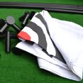 thumbnail image 4 of Minkissy White Chipping Net with Canvas Targeting Cloth for Indoor and Outdoor Golf Practice, 4 of 8