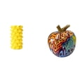 thumbnail image 1 of Jarrón de flores de porcelana con diseño de nórdico, adorno de escritorio, obra de arte coleccionable, escultura de fruta, decoración de mesa, 1 of 8