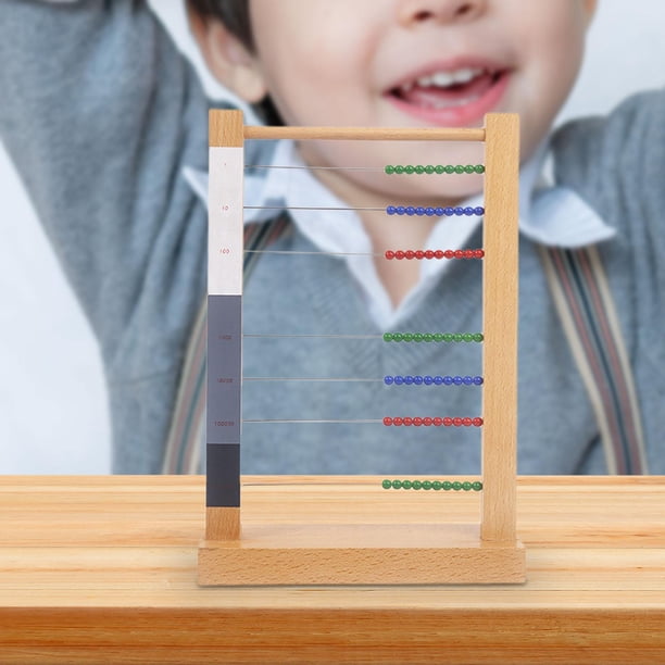 Présentoir pour Perles de 1 à 9 - mathématique - matériel Montessori - jeux éducatif - apprentissages