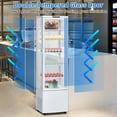 thumbnail image 5 of 308L Commercial Cake Display Refrigerator, 10.9 Cu.FT Single-Door Merchandiser with Interior LED Lighting, Double-Layered Glass, Countertop/Floor Refrigerator, 110v, 5 of 8