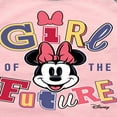thumbnail image 3 of Disney - Minnie Mouse - Girl of the Future - Toddler & Youth Girls Raglan Graphic T-Shirt, 3 of 5