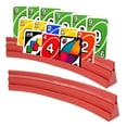 thumbnail image 1 of CHUANK Card Game Card Holders Space Saving Plastic Card Holders Large Capacity Playing Card Holders Portable Storage Game Card Tray Keep Focusing Playing Card Rack for Kids, 1 of 11