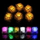 thumbnail image 4 of 12 Piezas LED una Prueba de Agua Cubo de Hielo Intermitente Que Brilla en la Oscuridad Se Ilumina para la DecoracióN de la Fiesta de Bebidas del Bar Club D, 4 of 5