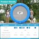 thumbnail image 4 of Hamaca inflable de agua, flotadores de lago, para adultos, anillo flotante redondo para lago, piscina, playa, 4 of 4
