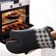 thumbnail image 4 of 28*18cm-gris-gants De Four Rsistants La Chaleur Avec Doublure En Coton Et Supports De Casserole En Silicone Pour Cuisine, Cuisine, Cuisson, Barbe, 4 of 5