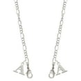 thumbnail image 1 of Silvertone Large Initial - A - Silvertone Face Mask Necklace, 1 of 2
