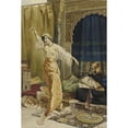 thumbnail image 2 of Vincent Stiepevich 13x18 Black Ornate Wood Framed Double Matted Museum Art Print Titled - Harem Dancer, 2 of 5