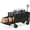 Black, variant on Goosiay 390lb Heavy Duty Collapsible Folding Wagon Cart with Extended Tailgate and All-Terrain Wheels for Camping, Garden, Outdoor, Black