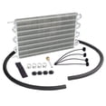 thumbnail image 2 of Universal  7" Electric Cooling Slim Pull Fan with 15-1/2" Aluminum Transmission Oil Cooling Radiator Kit, 2 of 11