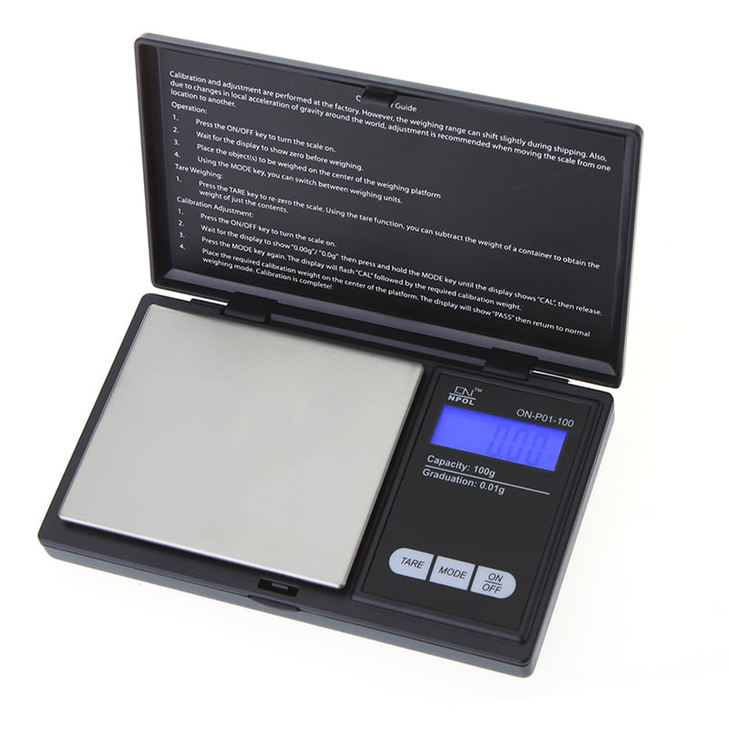 1000g x 0.1g Mini Digital Pocket Scale Jewelry Weight Electronic Balance S #SN 