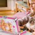 thumbnail image 3 of Vaultz Locking Pencil Box - Dreaming Kittens, 3 of 5