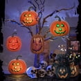 thumbnail image 6 of Clearance Sale | Colorful Halloween Pumpkin Night Light, Plastic Tabletop Ornament for Indoor Outdoor Party Decor, Short Style, 6 of 8