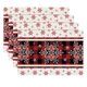 thumbnail image 2 of Juego de 4 manteles de Navidad • Manteles de mesa navideños para decoración del comedor • Decoración festiva para el hogar y el salón • A prueba de derrames y fácil de limpiar, 2 of 8
