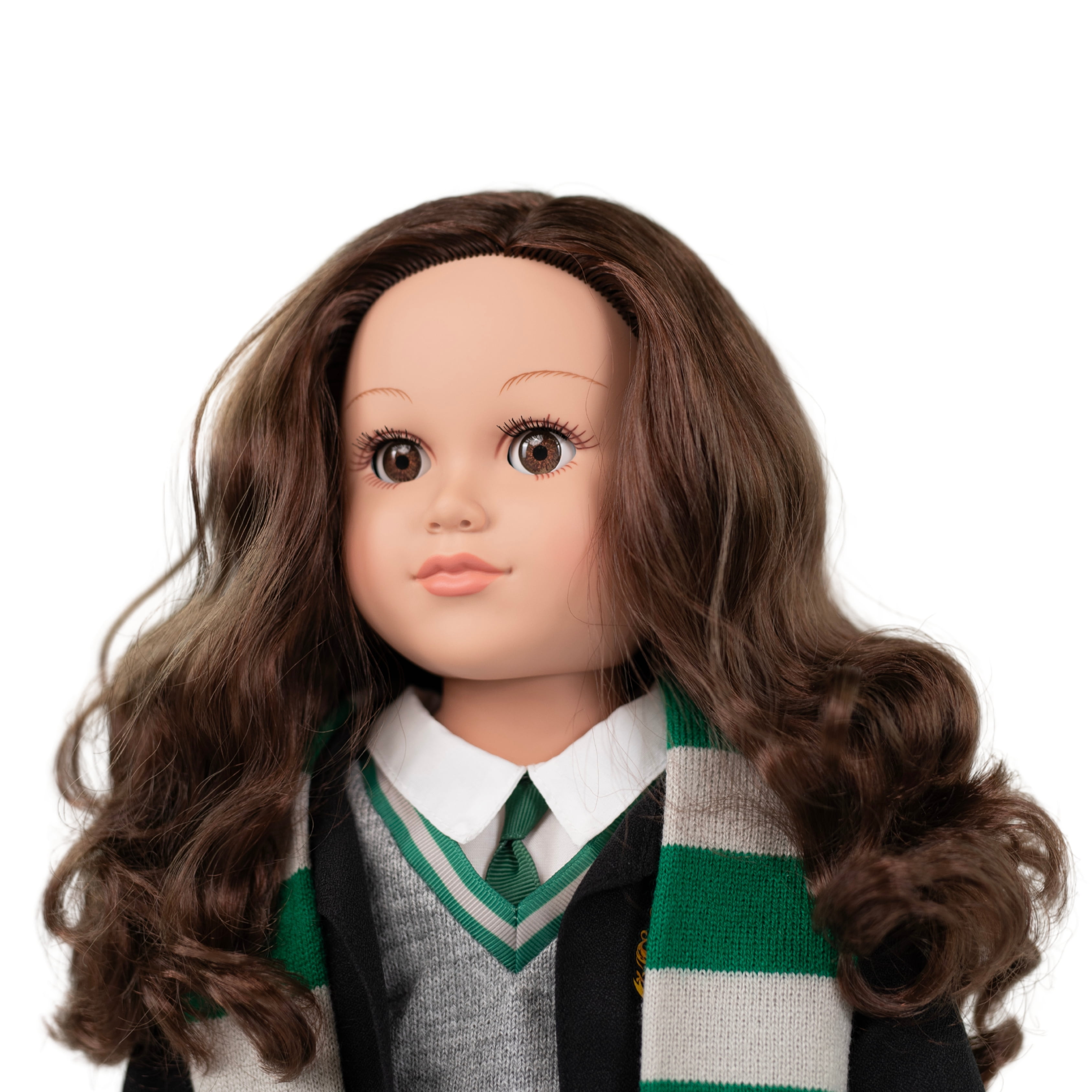 My Life As Harry Potter Slytherin Posable 18-inch Doll,  Brunette Hair, Brown Eyes