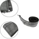 thumbnail image 3 of Cubierta universal para manija de carro de 2 piezas, para manija de carro con cremallera extraíble Accesorios impermeables para carro (marrón, negro) TUNC Sencillez, 3 of 5