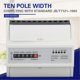 thumbnail image 2 of 1 pcs 220V/380V Digital 3 phase 4 Wire 7P Din Rail Electric Meter Electronic KWh Meter 15(60)A, 2 of 4