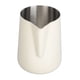 thumbnail image 4 of Taza extraíble de acero inoxidable con forma de flor, jarra para hacer espuma de café con boca puntiaguda para cafetería casera, 600 ml, color blanco, 4 of 10