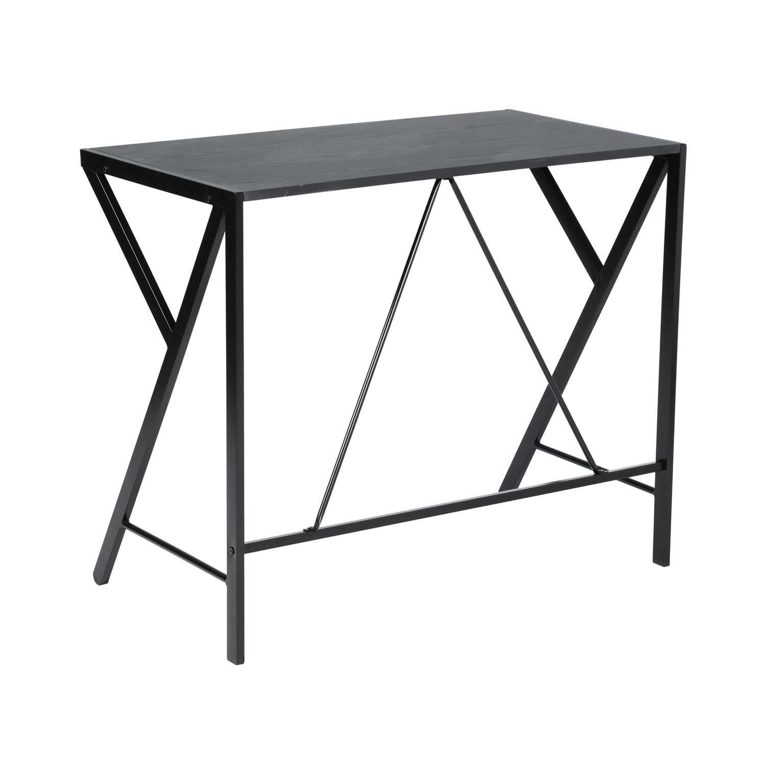 Kepooman Writing Computer Desk, Home Office Table, Modern Furniture Simple Study Makeup Workstation, Black Kepooman Writing Computer Desk, Home Office Table, Modern Furniture Simple Study Makeup Workstation, Black