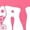 Hot Pink, variant on Auntie Auntie Auntie Racerback Tank