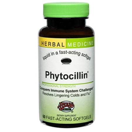 herbs etc phytocillin alcohol free - 60 softgels