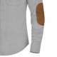 thumbnail image 5 of pstuiky Camisas de manga larga abrigadas para hombre, Camisa informal de manga larga con solapa y botones para hombre top de hombre m, 5 of 5