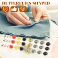 thumbnail image 4 of Luxshiny 430Pcs Pin Back Replacement Metal Brooch Clutch in Assorted Colors Wear Resistant, 4 of 8