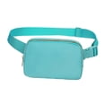 thumbnail image 3 of Waist Pack Bag Belt Bag Wallet Pouch Bums Bags Purse Utility Belt Chest Bag Tote Fanny Pack for Running Flashlight, Hiking, Fishing, Riding Light Blue, 3 of 8