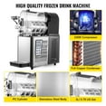 thumbnail image 5 of VEVOR Slushy Machine, Daiquiri Machine Commercial 3L Frozen Drink Slush Machine, Black, 5 of 10
